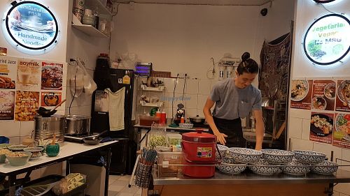 Amazing noodles are here. at Mill in Bangkok