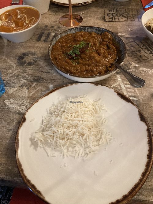 Mushroom chettinad  at The Tiffin Truck in Cambridge