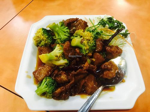 orange chicken - epic, must try at Happy Family - San Bernardino in San Bernardino