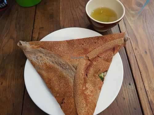 Crepe Charlmain at Coffee Crepes in Paris