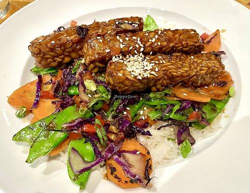 Teriyaki Tempeh   at Irregardless Cafe in Raleigh