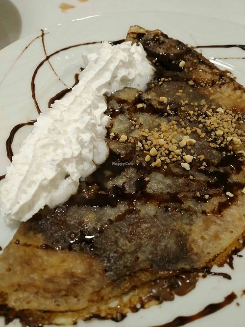 Crepe de nutella at Ristorante Gourmet in Elche