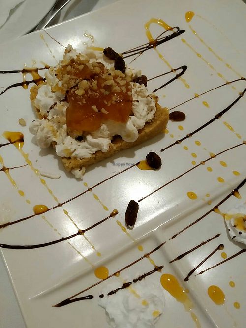 Cheesecake con naranja amarga at Ristorante Gourmet in Elche