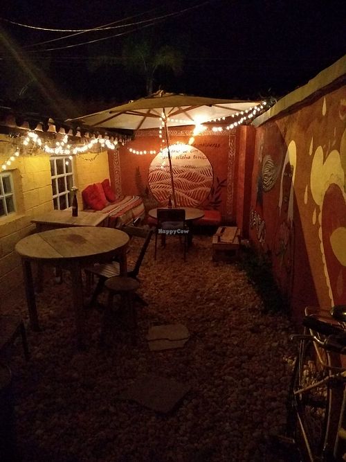 Outdoor seating. at Cultivo in Tiradentes