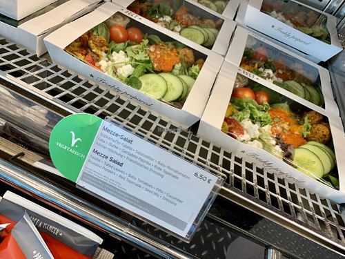 salad at Pret A Manger in Berlin