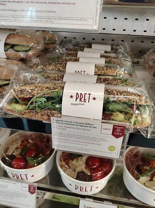  at Pret A Manger - Av de l'Opera in Paris