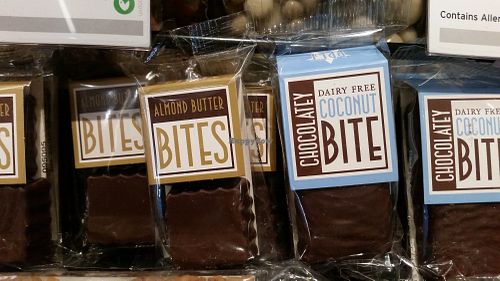 Almond butter bites and coconut bounty at Pret A Manger - Central Square in Cardiff
