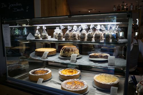 The cake bar at NaturPurHotel in Meerfeld