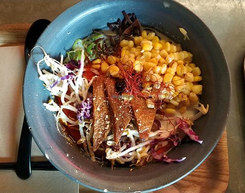 Miso based ramen at RaRa in Redfern