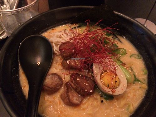 Spicy ramen at Ramen Hood - Pop up in New York City