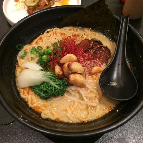 Garlic Ramen at Ramen Hood - Pop up in New York City