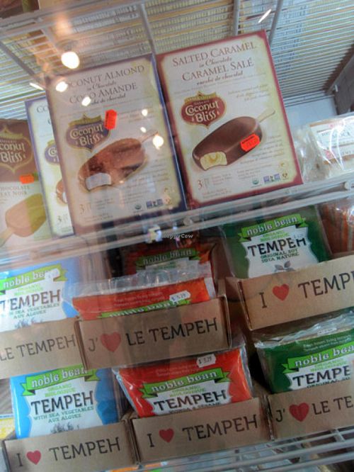 Frozen treats and tempeh at La Carotte Joyeuse in Quebec
