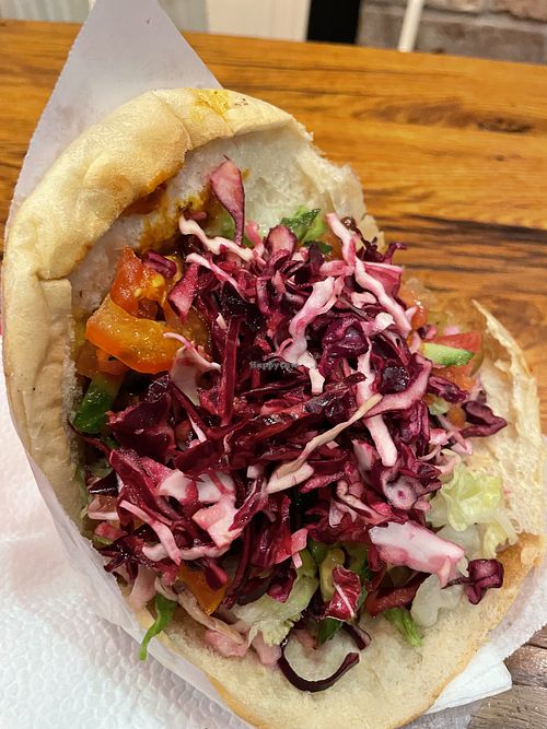 Seitan Kebab  at Olive Tree in Leipzig