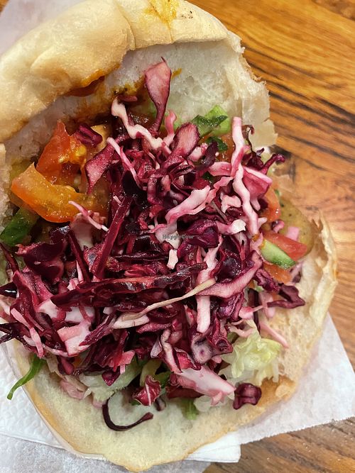 Seitan Kebab  at Olive Tree in Leipzig