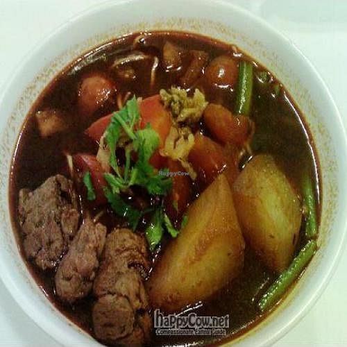 Taiwanese Soup Noodles at Loving Hut - Huaining in Taipei