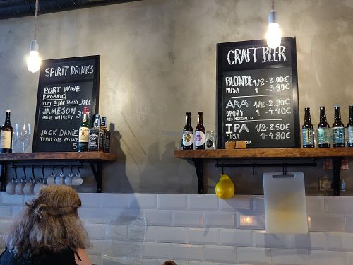 Beer at Apuro Vegan Bar in Porto