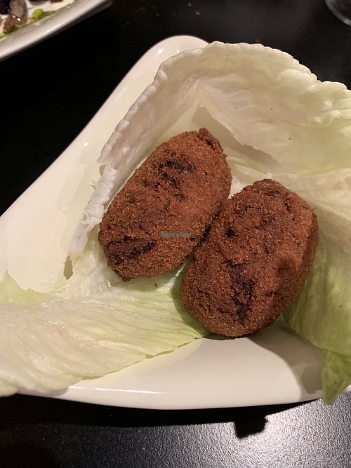 Croquetas de setas at El Nido Veggie Friendly in Mojacar