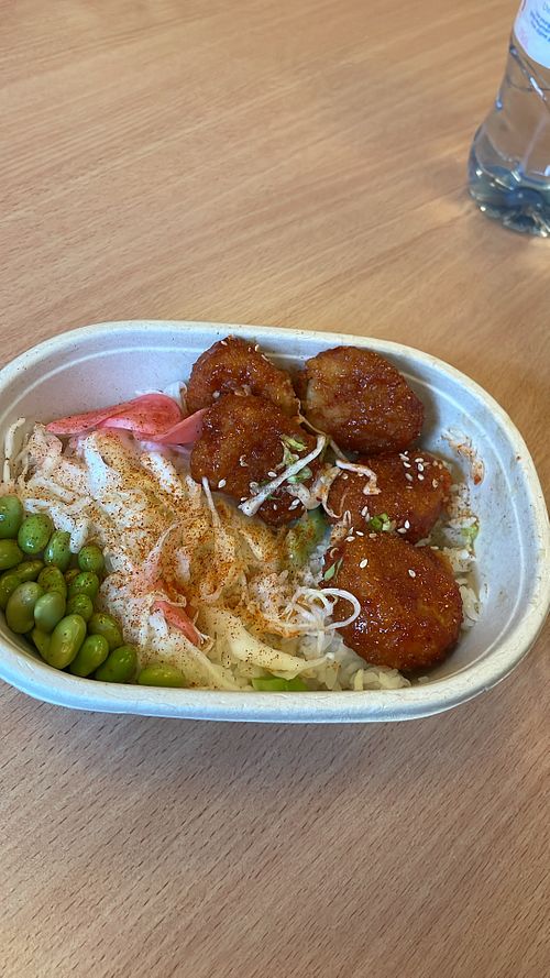 Vegan yangnyeom bowl  at CombiniCo in St Andrews