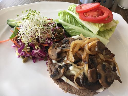 Impossible burger at Revelations Cafe in Lutz
