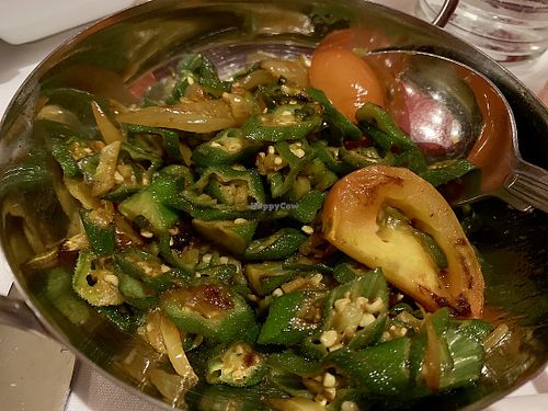 Okra side at Nurtaj in Aberdeen