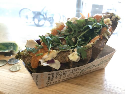 yummy at Belgian Falafel in Rishon Letsiyon