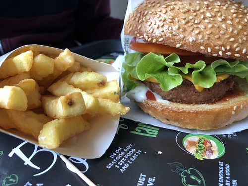 beyond burger and fries at Lars & Sven Burgers - Lj-Center in Ljubljana