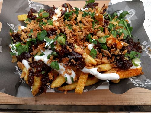 Fries at Biff's x Brewdog - Dalston in North London
