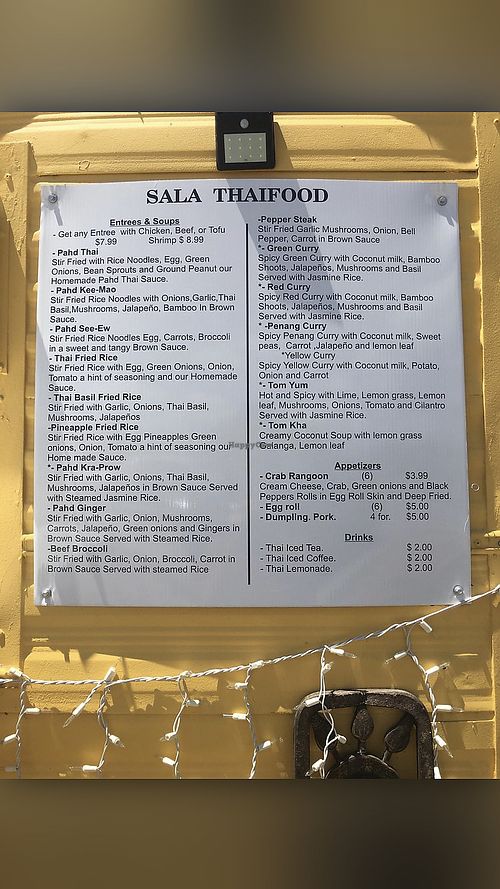 CLOSED Sala Thai Food Truck Austin Texas Food Truck HappyCow