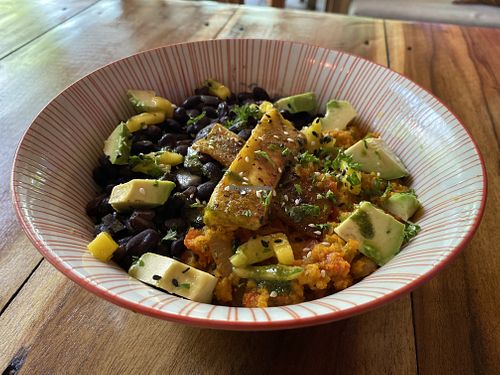 El Caribeño (Buddha Bowl) at Gypsea in Puerto Viejo De Talamanca