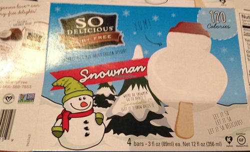 Delicious vegan seasonal item from So Delicious sold here at Whole Foods Market - Scottsdale Rd in Phoenix