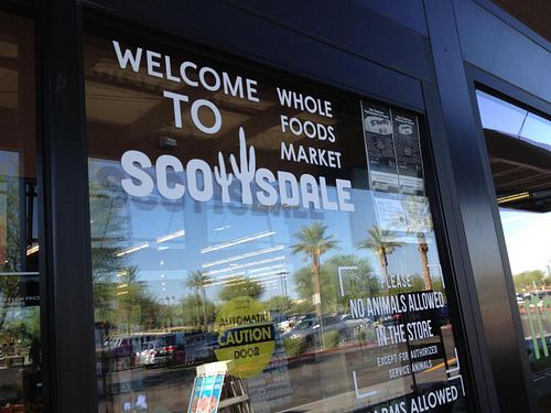Front door  at Whole Foods Market - Scottsdale Rd in Phoenix