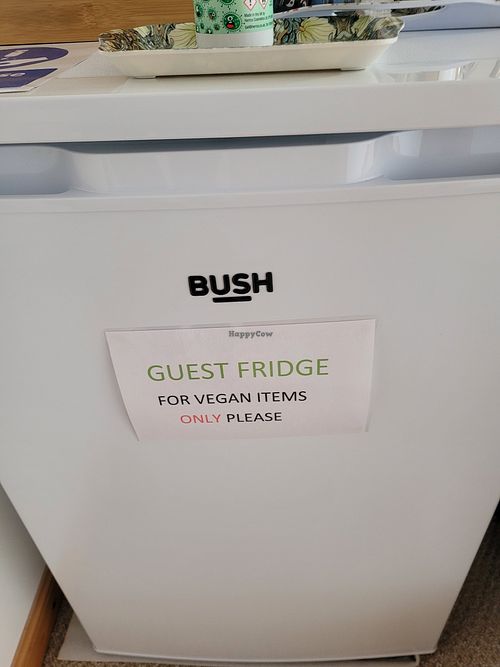 Refrigerator for free use at Kings Reach Self Catering in Lochgilphead