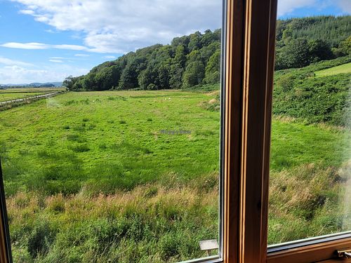 View from room 2 at Kings Reach Self Catering in Lochgilphead