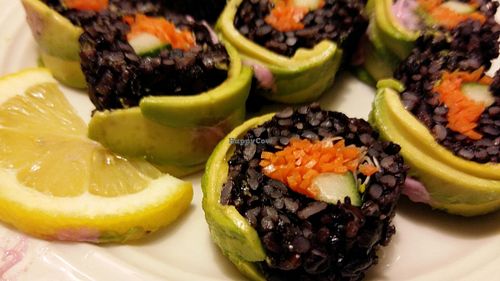 vegan sushi at Whole Foods Market in Baton Rouge