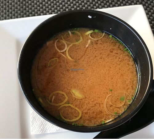 Miso soup  at Sushimari in Funchal