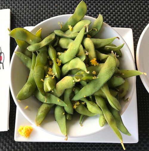 Edamame  at Sushimari in Funchal