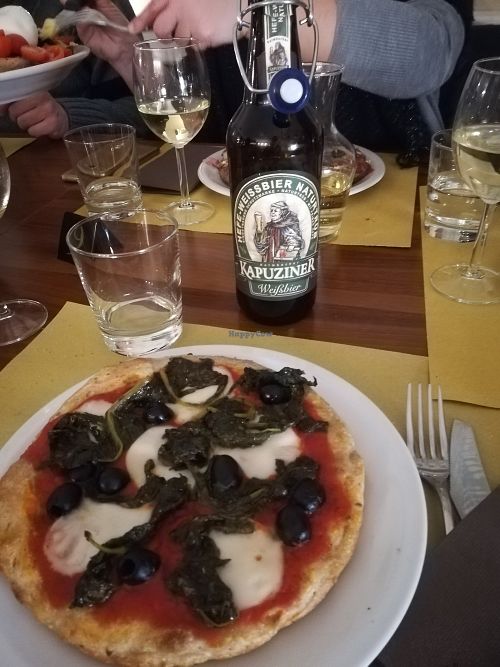 Veganella at La Pizzaccia in Turin