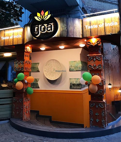 Goa Entrance  at Goa Indian Restaurant in Kharkiv