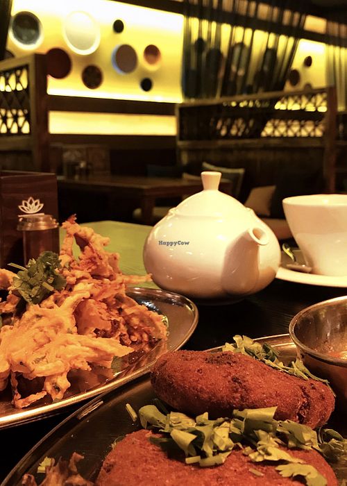 Veggie Cutlets & Pakora  at Goa Indian Restaurant in Kharkiv