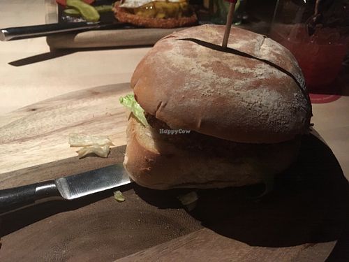 vegan burger at Sissi und Franz in Hannover