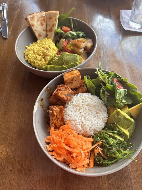 Bowls  at Cafe Berlin in San Juan