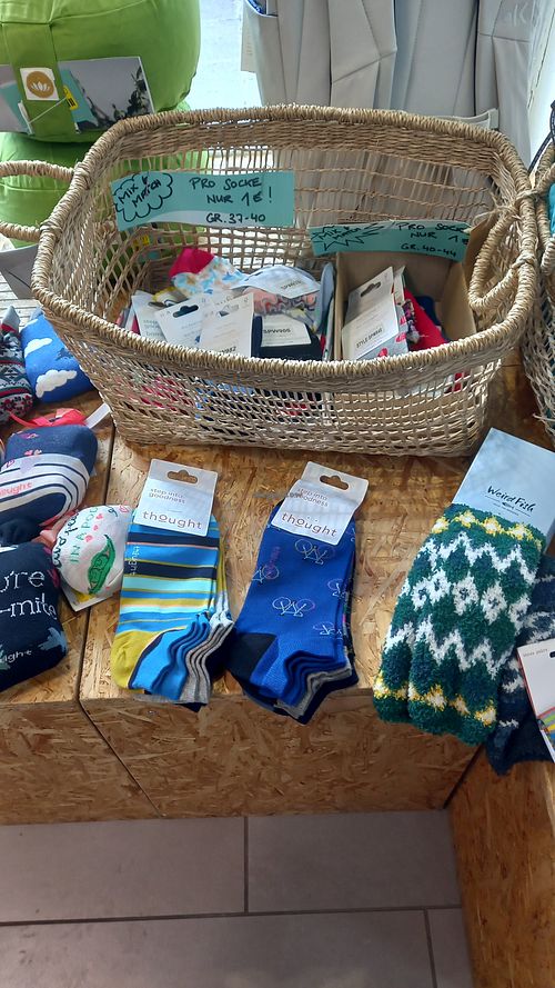 socks at Suslet Outlet in Augsburg