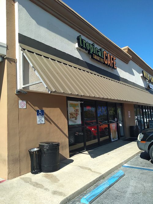 Store front at Tropical Smoothie Cafe - Mary Esther in Fort Walton Beach