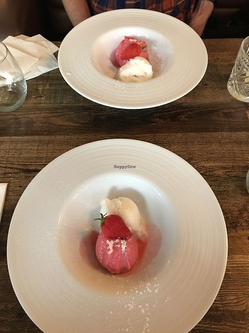 Vegan sorbet   at Posillipo - Faversham in Faversham