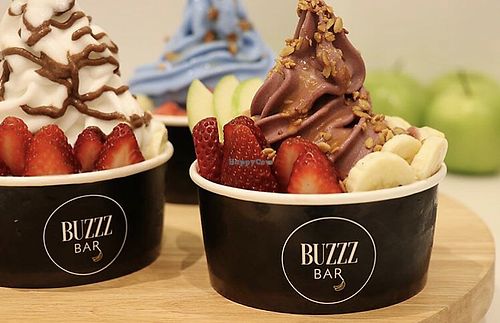 Vegan Buzzz Bowls at Buzzz Bar in Sylvania