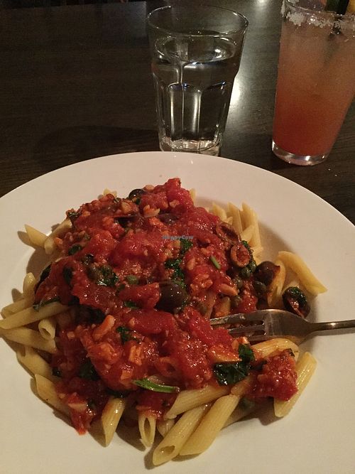 Pasta special vegan  at The Raven Grill in Gardiner