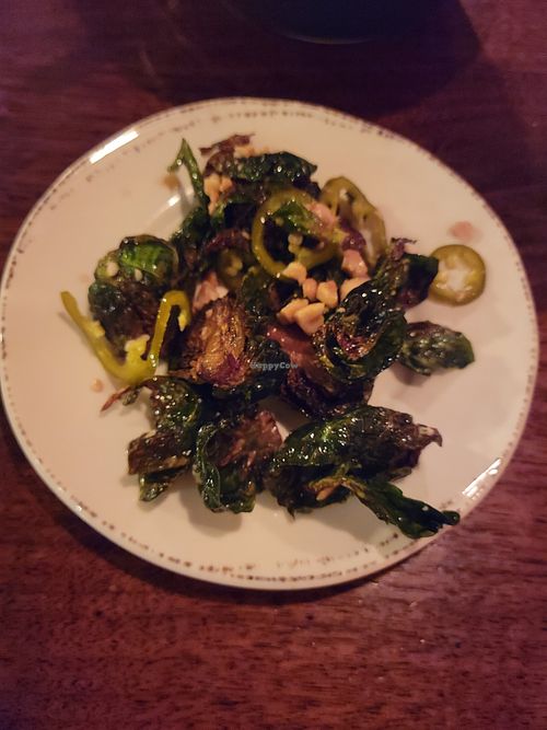 Brussel sprouts at Provender Kitchen & Bar in Ellsworth
