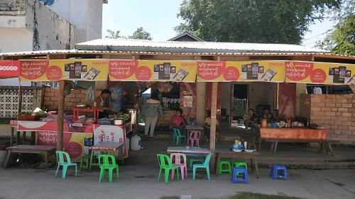 shop at Ma Aye Noodle Shop in Hsipaw