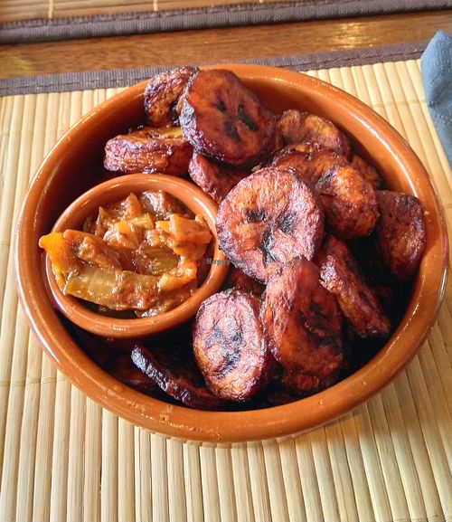 Alocos (vegan) at Au Petit Bamako in Paris