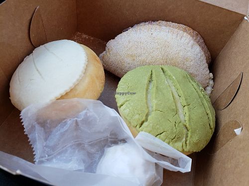 Vegan cakes and sweet empanadas at Dulceria Bakery in Minneapolis
